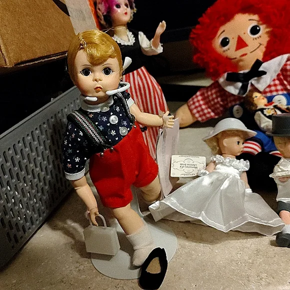 🪆🧚♀️VINTAGE/ ANTIQUE DOLL⚘️ - Picture 15 of 16